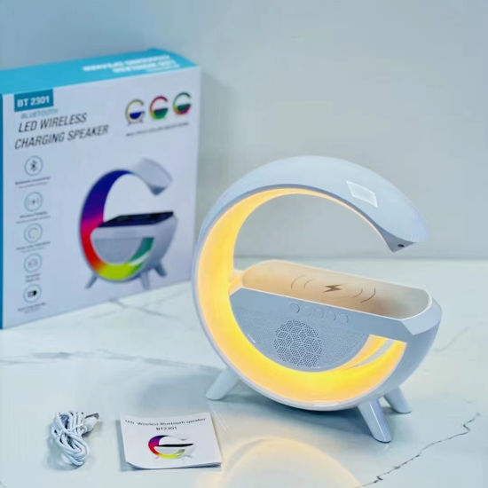 LED Wireless Charging Speaker for Ultimate Convenience