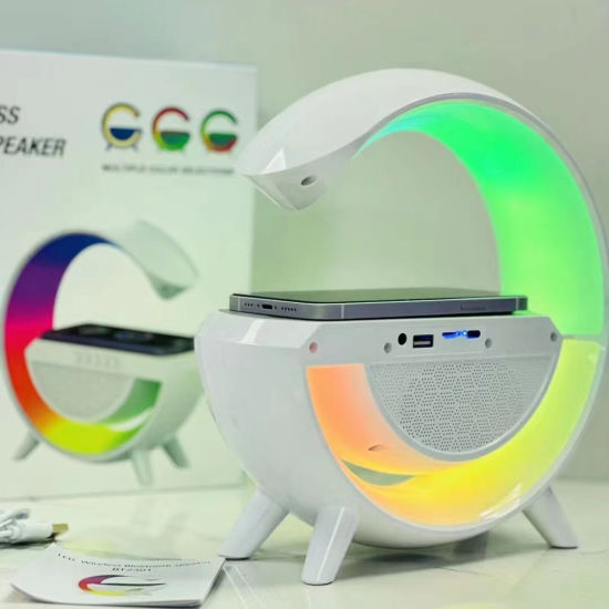 LED Wireless Charging Speaker for Ultimate Convenience